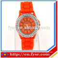 Hot sale waterproof silicone bracelet watch silicone watch sport watch quartz watch